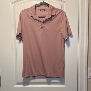 Alfani Men's Dusty Rose Polo Shirt